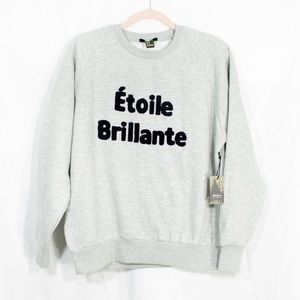 Gray Sweatshirt Forever 21 Etoile Brillante